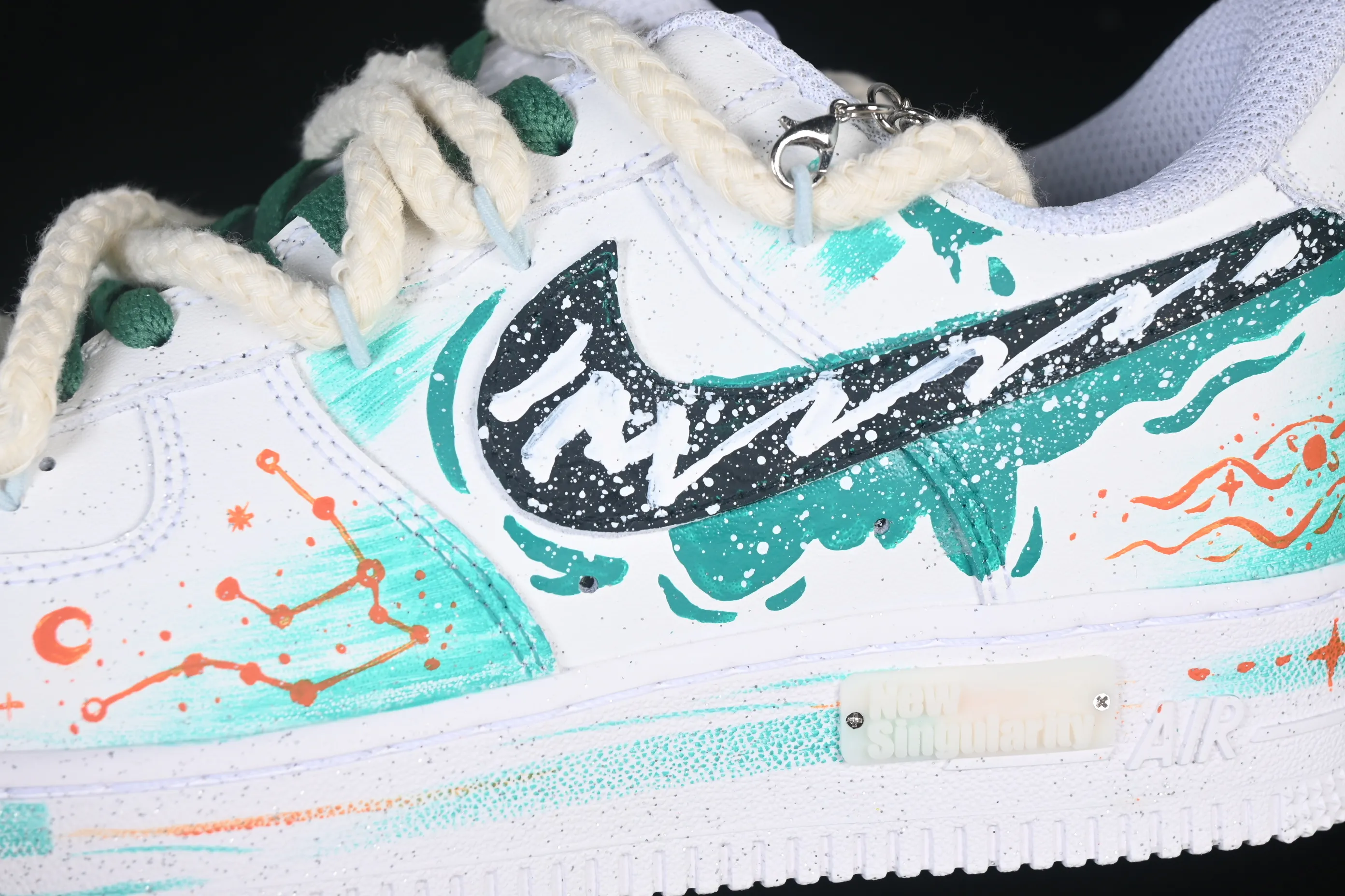 All categories Nk Air Force 1 Air Force series Nk Air Force 1 Low Air Force low top Nike Air Force 1'07 Low "Aquarius" Hand-painted graffiti Twelve constellations series Taurus Air Force One low-top casual sneakers Constellation 120-218